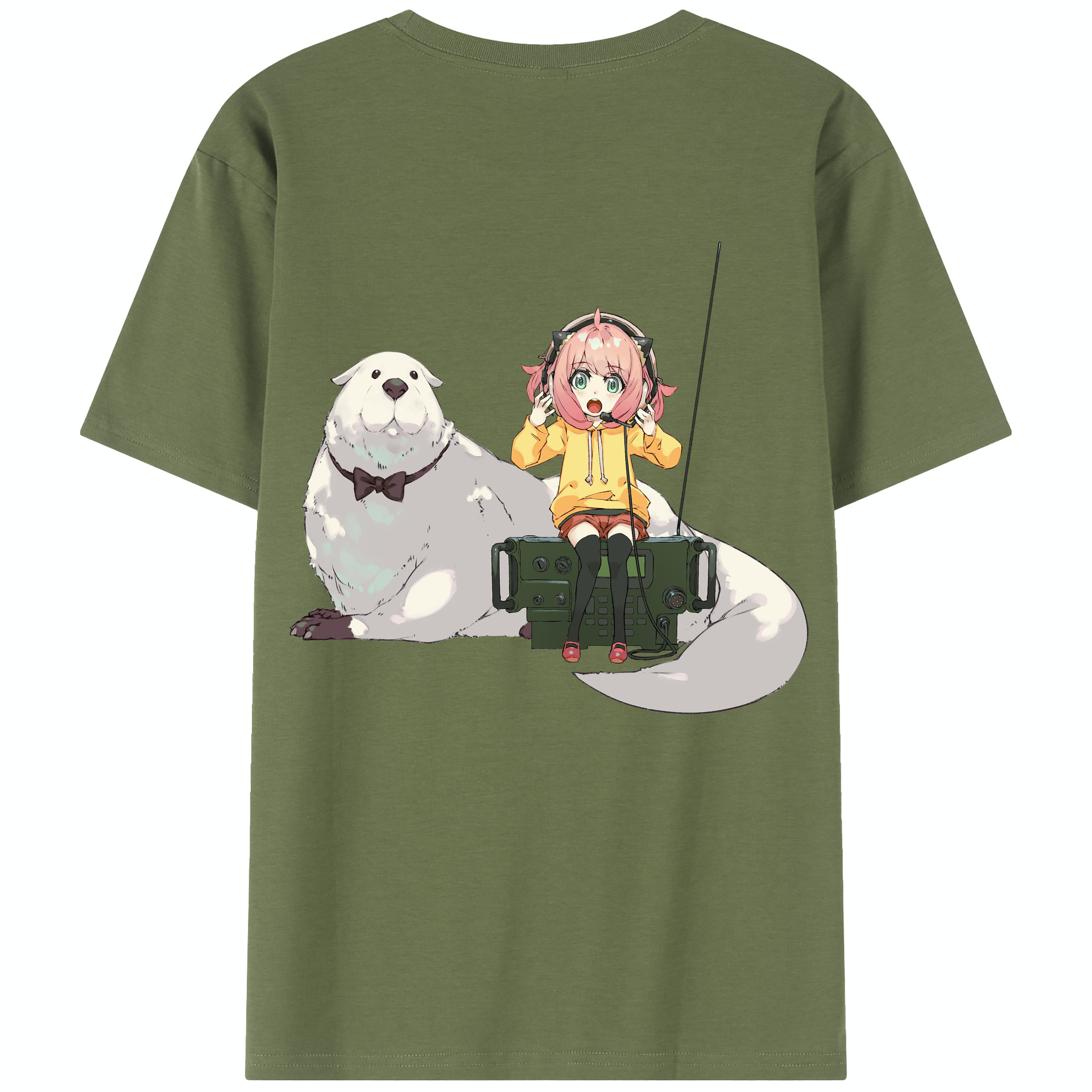 （画像用） SPY×FAMILY间谍家家酒 綿100％半袖Tシャツ（背面プリント）